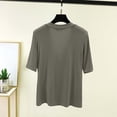 thumbnail image 6 of Sexlip Women's Top V-Neck Casual Solid Pattern Stylish Look All Occasion Use Soft Comfortable Perfect for Casual Outings Green XXL, 6 of 6