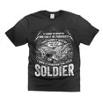 thumbnail image 2 of Mens Soldier T-shirt Soldier Patriotic Shirt Soldier Birthday Christmas Gifts Soldier Military Shirt (Small Grey), 2 of 6