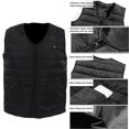 thumbnail image 5 of Chaleco calefaccionado Yashi para hombres y mujeres 3 niveles de temperatura impermeable XXL, 5 of 5
