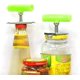 thumbnail image 2 of Abridor de tarros, abridor de tarros ajustable para artritis sin esfuerzo para personas mayores, abridor de tapa giratoria de acero inoxidable, abridor de accesorios de cocina (verde), 2 of 5