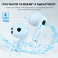 thumbnail image 5 of Edifier W220T Bluetooth V5.3 True Wireless Earbuds - Blue, 5 of 7