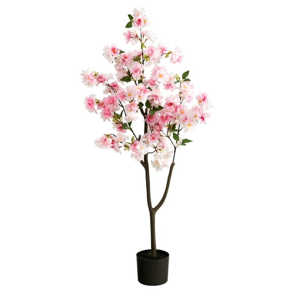 Nearly Natural 4' Cherry Blossom Artificial Tree