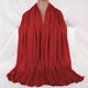 thumbnail image 2 of pañuelos africanos ligeros para la cabeza para mujer, grandes, gruesos, a la moda, largos, lisos, para dormir, 2 of 5