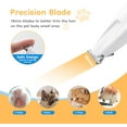 thumbnail image 3 of Pet Precision Trimmer, Multifunctional Grooming Clipper for Dogs & Cats, Waterproof Rechargeable Razor with LED Light for Paws, Ears, Face & Sanitary Areas, 50dB Quiet Trimmer, 3 of 9