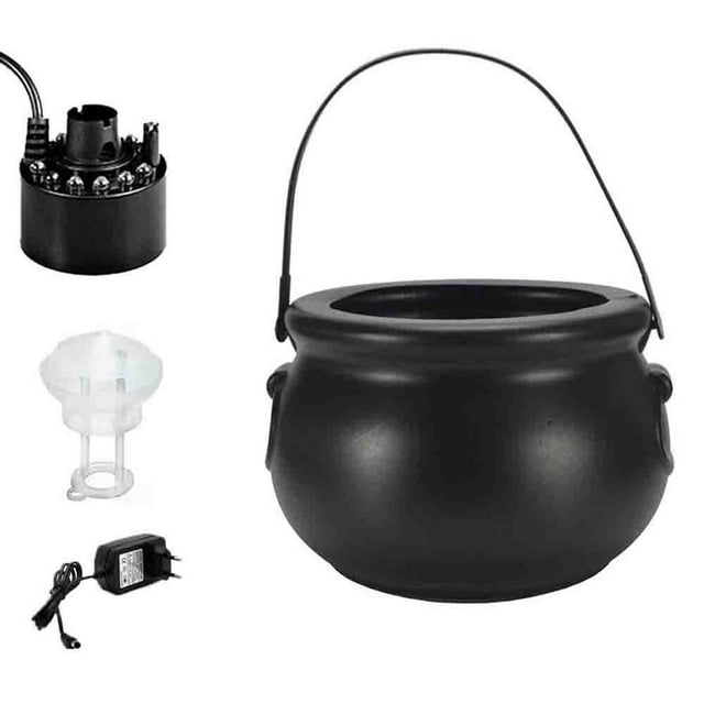 Lenago Ornament,Home Decoration Halloween 12 LED Lights Spray Sprayer Decoration Witch Pot Sprayer Pond