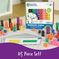 thumbnail image 4 of Learning Resources Early Math MathLink Cube Activity Set - 115 Pieces, Ages 4,5,6+ Math Blocks, Early Math Skills, Classroom Learning Supplies, 4 of 6