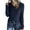 Dark Blue #36, variant on WULMLEO Womens Casual V Neck Ribbed Knit Long Sleeve Sweater Fall Tops 2026 Trendy Lightweight Sweaters Purple Pink One Size