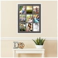 thumbnail image 2 of ArtToFrames Collage Photo Picture Frame with 9 - 6x8" Openings, Framed in White with Chestnut and Black Mats (CDM-3966-213), 2 of 8