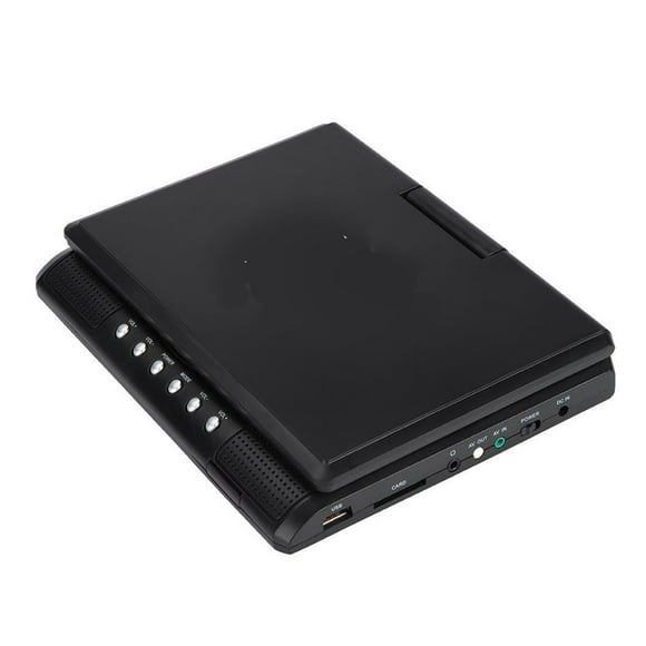 Mini Television TV 7.8"inch Portable DVD Player Swivel Screen Rechargeable TV Car Charger Gamepad ,Accurate Channel Search