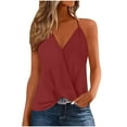 thumbnail image 3 of Sudaderas con capucha para mujer,Blusa informal sin mangas con cuello en V para mujer, de poliéster, ideal para todas las estaciones, sopatenor, 3 of 9