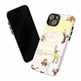 thumbnail image 3 of Curious George & Friends Patchwork Phone Case with Luke 6:37 Quote Protective Cover for iPhone 17 16 15 14 13 12 11, 3 of 6