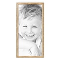 thumbnail image 2 of ArtToFrames 17" x 36" Honey Picture Frame, 17x36 inch Brown MDF Poster Frame (WOM-4085),  Pack, 2 of 8
