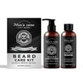 thumbnail image 1 of East Moon Beard Wash And Care Two-Piece Set, Gentle Moisturizing Repair Beard Hair Frizzy Soft Clean, 1 of 1