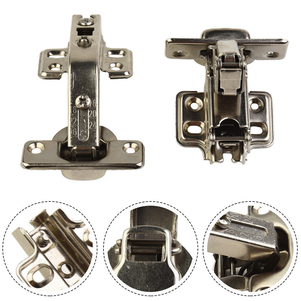 1 Pair 135/165 Degree Lazy Susan Folding Hinges Combination