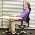 thumbnail image 4 of Reposacabezas para silla de oficina con soporte ajustable en altura y ángulo para silla ejecutiva ergonómica., 4 of 7