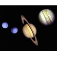 thumbnail image 2 of Planets Outer Space Wall Mural by Wallmonkeys Peel and Stick Graphic (24 in W x 19 in H) WM334883, 2 of 4