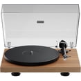 thumbnail image 2 of Pro-Ject Debut EVO 2, tocadiscos audiófilo de próxima generación con brazo de fibra de carbono, selección electrónica de velocidad y cartucho Pick it MM EVO premontado, fabricado en Europa (madera aut, 2 of 5