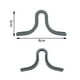 thumbnail image 4 of Tiras de Puente Nasal para Mascarilla, Clip de Puente Nasal Interno para Accesorios de Mascarilla, Prevención de Empañamiento de Gafas, Soporte Lavabl gris Yotijar tira de puente lavable, 4 of 4