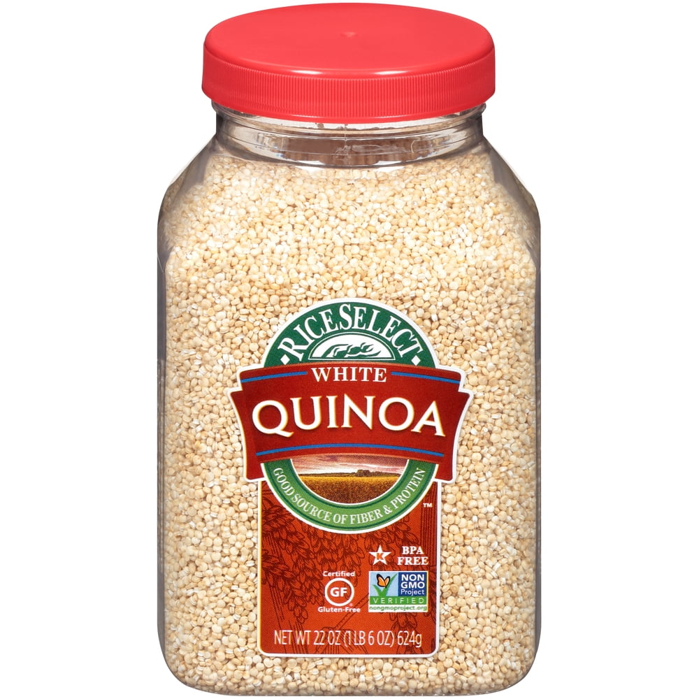 RiceSelect White Quinoa 22 oz. Jar
