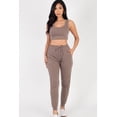 thumbnail image 6 of French Terry Cropped Tank and Joggers Ensemble, 6 of 11