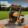 thumbnail image 4 of 3950 PSI Gas Pressure Washer 5 Nozzles Gas Powered Washer 6.5HP 2.6 GPM 212cc, 4 of 14