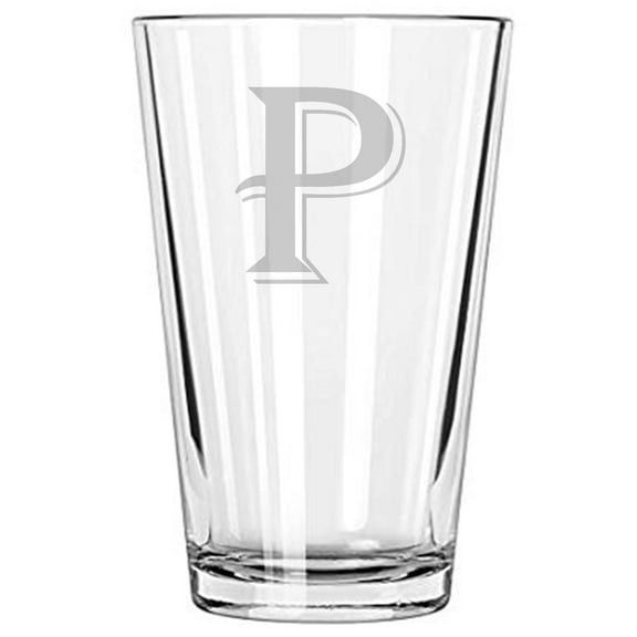 16OZ MONOGRAM BEER GLASS P