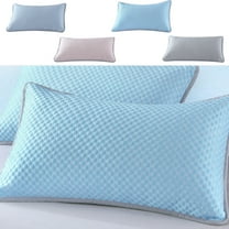 InsCrazy Pillow Case Queen/Standard Pillow Protectors Soft and Breathable Pillow Case for Hot Sleepers and Night Sweats Household Pillow Cover 20 X 30"