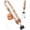 Brown, variant on Phone Strap Crossbody Wrist Strap, Clip and Go Strap for Phone with Wallet, Multifunction Cell Phone Lanyards (Black)