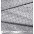 thumbnail image 3 of Soimoi Poly Georgette Fabric Geometric Small Printed Craft Fabric by The Yard 42 Inch Wide, 3 of 3