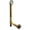 Stainless Steel, variant on Westbrass 79417SWH-20 19" Solder-In Brass Bathtub Assembly with Twist & Close Drain and No-Hole Overflow Faceplate, Stainless Steel