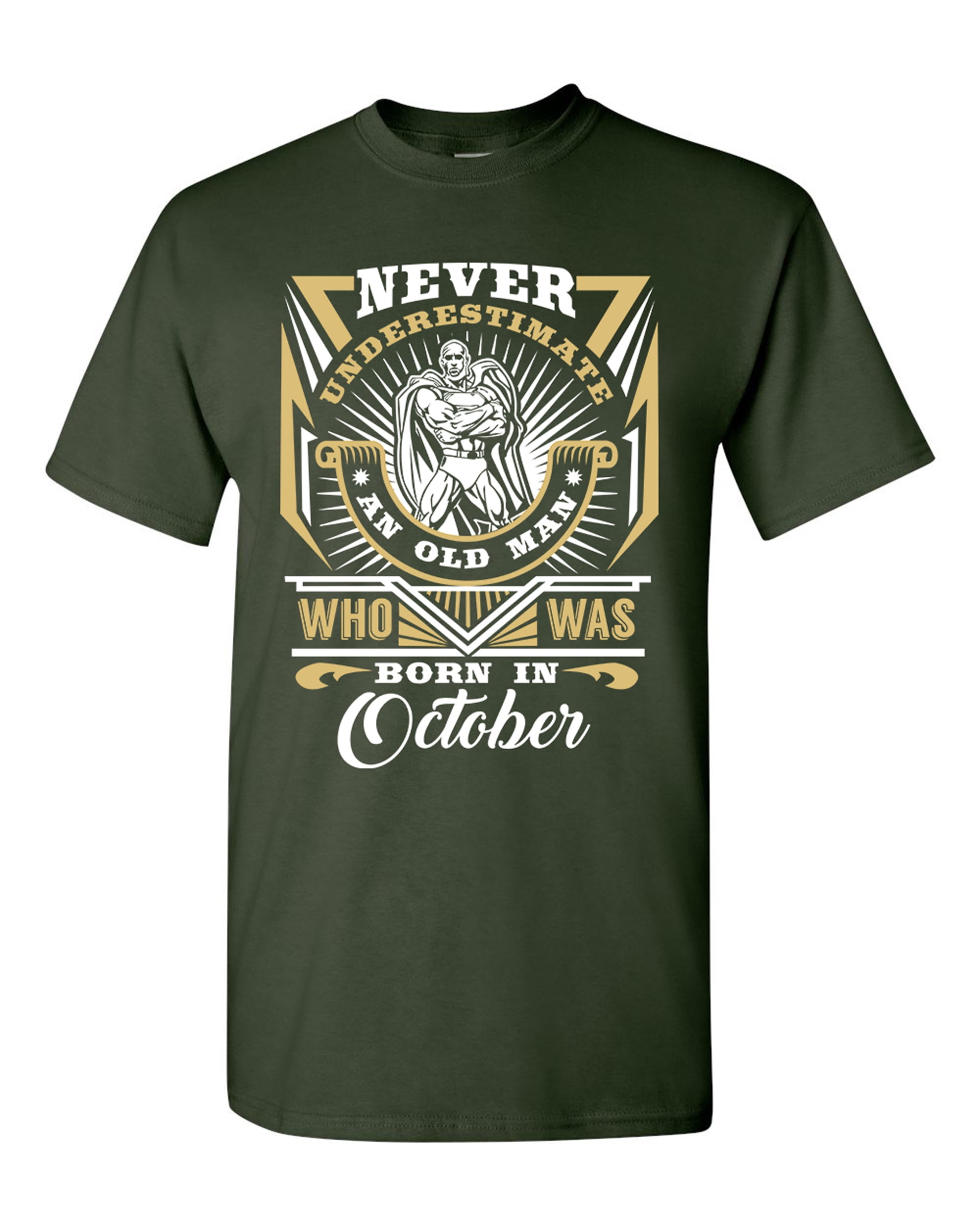Never Underestimate Old Man With A Camaro Men/'s T-Shirt S to 4XL