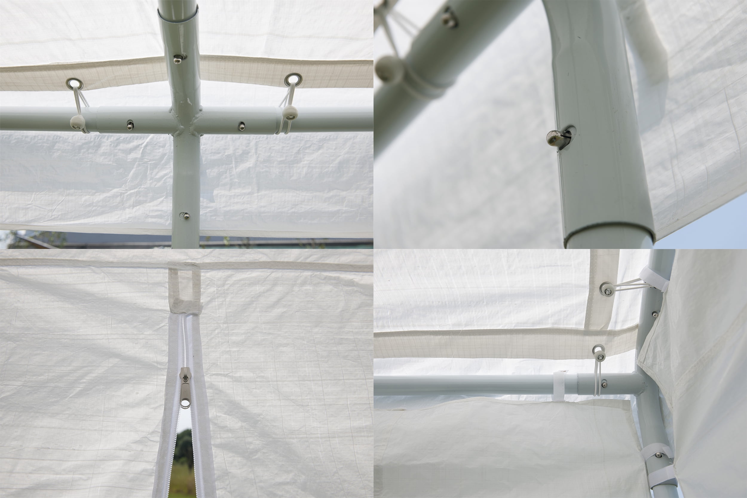 20 x 20 Ft Heavy Duty Commercial Party Canopy Carport Shelter Wedding Camping Tent Gazebo Pavilion Outdoor