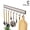 8 Hook, variant on Gvyyzp Self adhesive Hooks Rack Wall Mounted Kitchen Utensils Row Hook Storage Lot K2