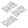 thumbnail image 4 of Clear Stamps, 3Pcs Safe TPR DIY Transparent Stamps Reusable Material Widely Used For Cards ANGGREK Otros, 4 of 8