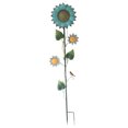 thumbnail image 2 of Home & Garden Turquoise Sunflower Stake Metal Yard Decor Flower Poke 31835616, 2 of 3