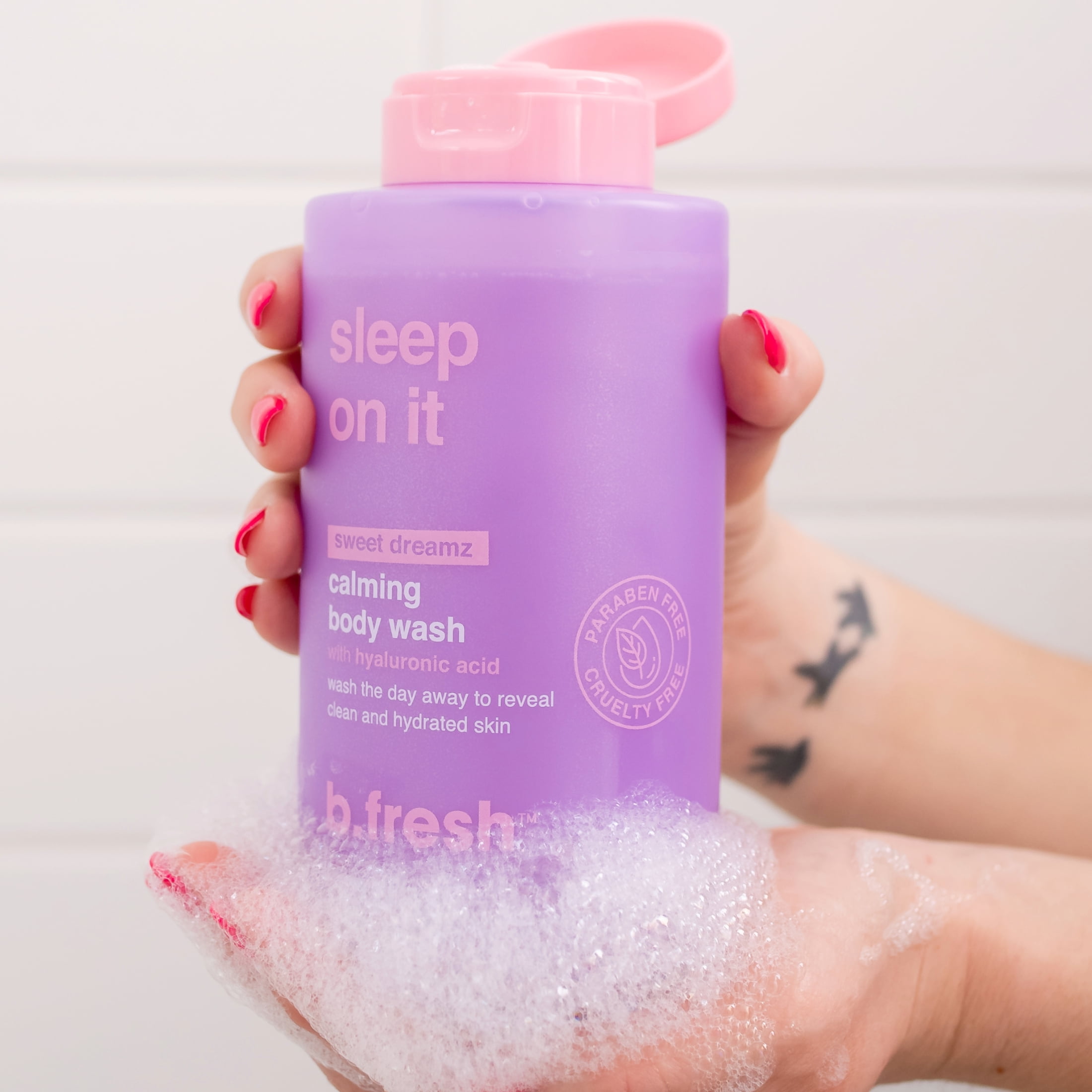 b.fresh sleep on it - calming body wash, 16 fl oz