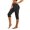 Black, variant on Women's Stretch Waistband 7 Inch Base Shorts Casual Women's Short Legged Pants 7 Inch Pants Women Pants Casual Low Waist L