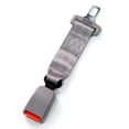 thumbnail image 1 of Juego de 2 extensores universales para cinturón de seguridad de coche, correa de extensión ajustable de 23 cm, color gris, 1 of 4
