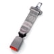 thumbnail image 1 of Paquete de 2 extensores universales para cinturón de seguridad de coche, correa extensora de cinturón de seguridad ajustable de 23 cm (gris), 1 of 5