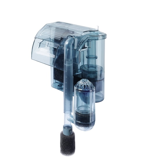 FINAQUA 74 GPH Hang-On Aquarium Filter with Surface Skimmer & Adjustable Flow, for 5–10 Gallon Fish & Turtle Tanks