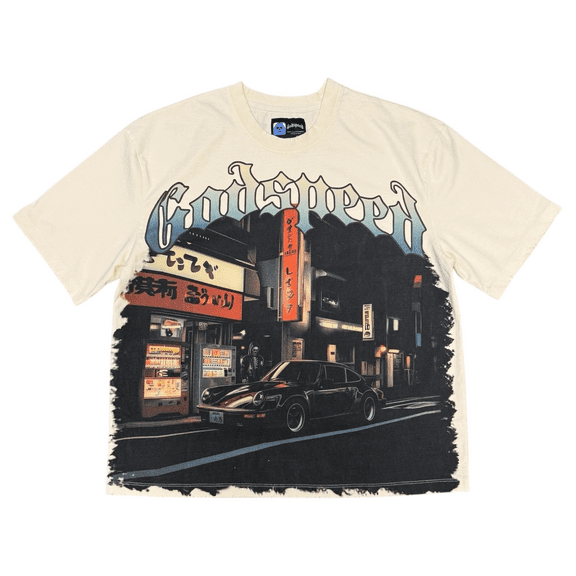 Godspeed Pit Stop: Tokyo T-Shirt Bone