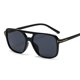 thumbnail image 4 of Black Green Gafas de sol cuadradas Vintage para mujer, gafas de sol con espejo Retro, gafas de sol femeninas en negro y amarillo, moda de colores caramelo para mujer, 4 of 5