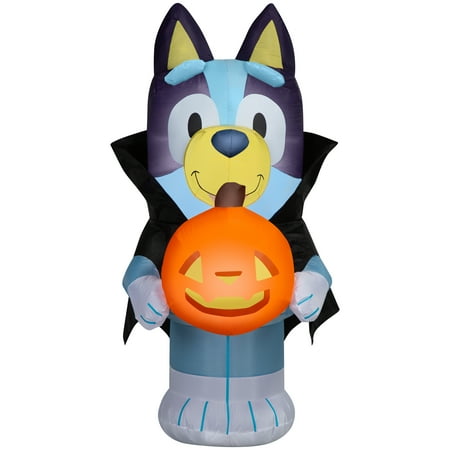 60 Inch Bluey in Vampire Costume Bluey for Halloween by Airblown Inflatables