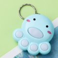 thumbnail image 2 of Visland Mini Fidget Toy Push pop Keychain Toy, Anxiety Stress Reliever Hand Toys, Cat Paw Push Fidget Game Keychain for Kids Adults, 2 of 3