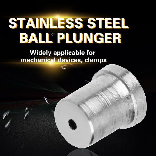 Pernos de posicionamiento de precisión de acero inoxidable 304 Tornillo de bola de resorte liso (φ 3*4)