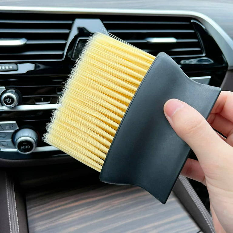 Car Interior Cleaning Brush Long Soft Bristle Air Outlet Brush