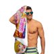 thumbnail image 5 of Princesa Peach Toalla de playa de secado rápido con diseño temático, regalo para mujeres y niñas, ideal para cumpleaños, fans, amantes de la música, uso en la playa o al aire libre, 78 × 180 cm, 5 of 6