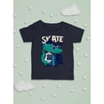 thumbnail image 3 of Cool Crocodile Skater T-Shirt Infant -Image by Shutterstock,  6 Months, 3 of 4