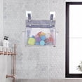 thumbnail image 3 of Mesh Beach Bag Beach Toy Tote Bag Foldable For Family Pool Grocery Storage Net Bag, 3 of 5