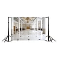 thumbnail image 3 of ABPHOTO 7x5t Photography Backdrop Palace Interior Luxury Droplight White Pillar Marble Floor Photo Background Backdrops, 3 of 4